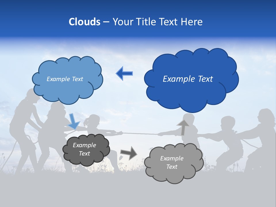 Relax Tropical Swimming PowerPoint Template