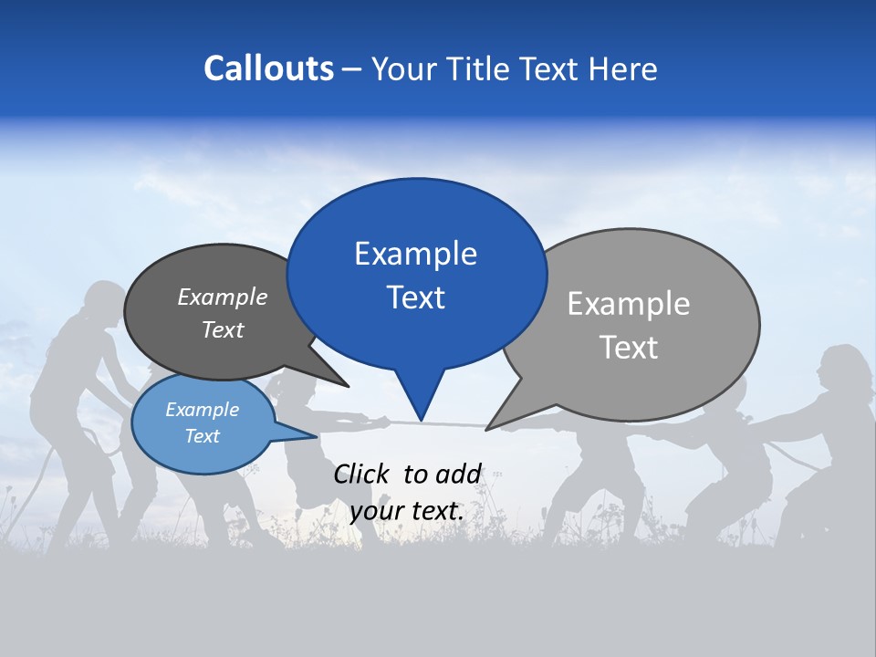 Relax Tropical Swimming PowerPoint Template