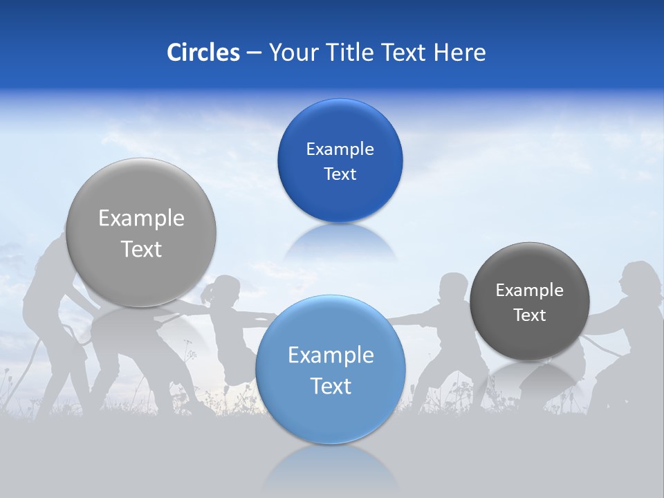 Relax Tropical Swimming PowerPoint Template