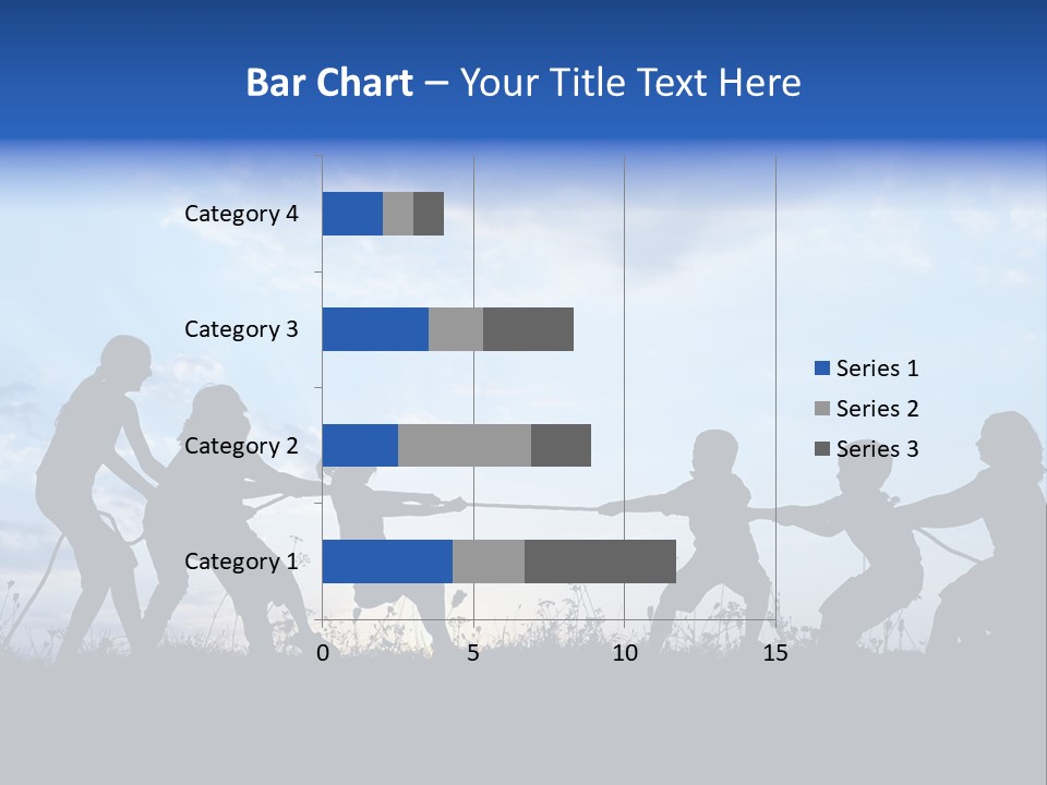 Relax Tropical Swimming PowerPoint Template