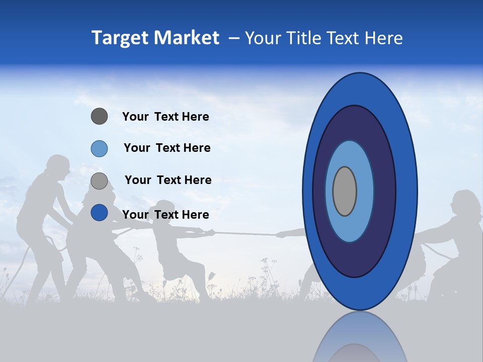 Relax Tropical Swimming PowerPoint Template