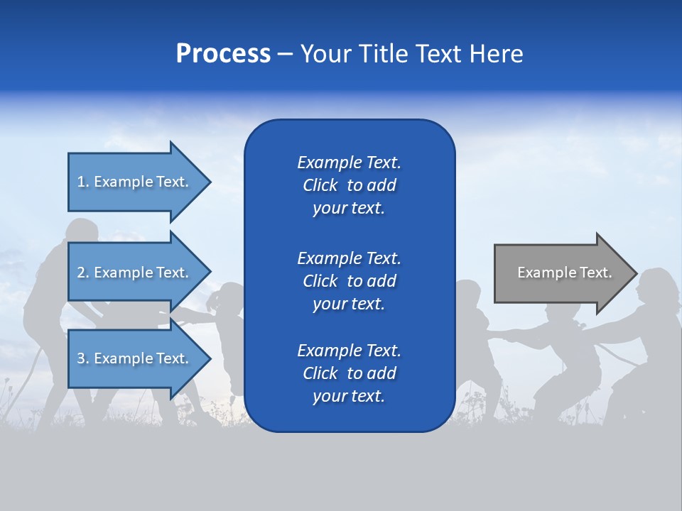 Relax Tropical Swimming PowerPoint Template
