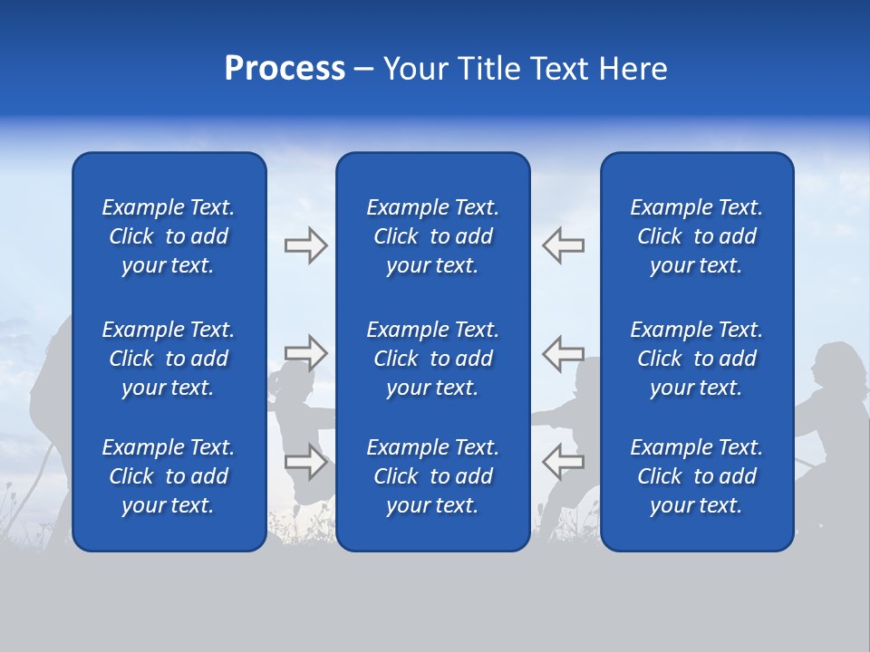 Relax Tropical Swimming PowerPoint Template