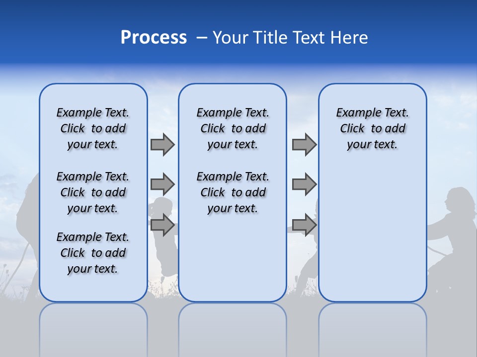 Relax Tropical Swimming PowerPoint Template