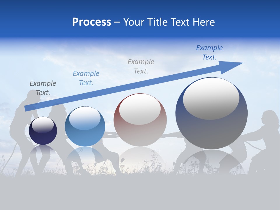 Relax Tropical Swimming PowerPoint Template