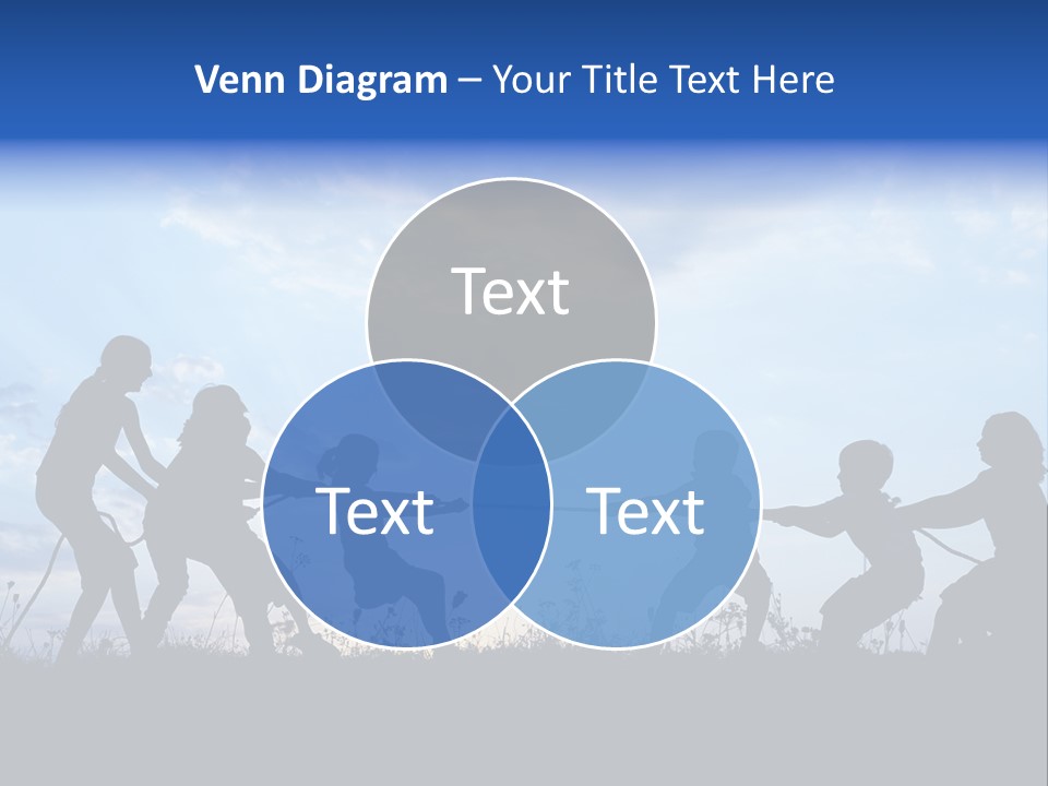 Relax Tropical Swimming PowerPoint Template