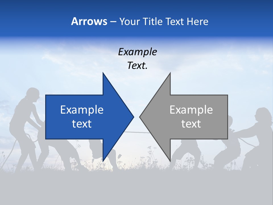 Relax Tropical Swimming PowerPoint Template