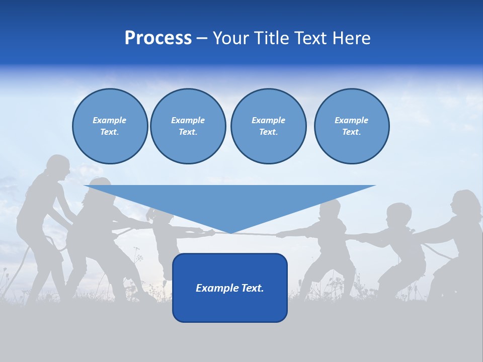 Relax Tropical Swimming PowerPoint Template