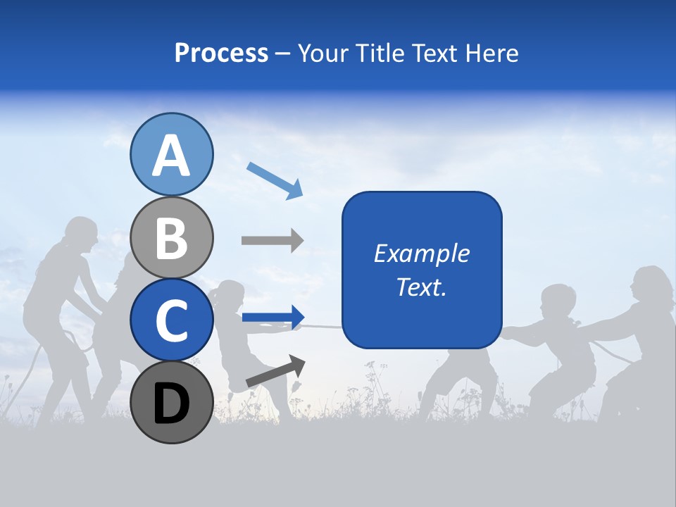 Relax Tropical Swimming PowerPoint Template
