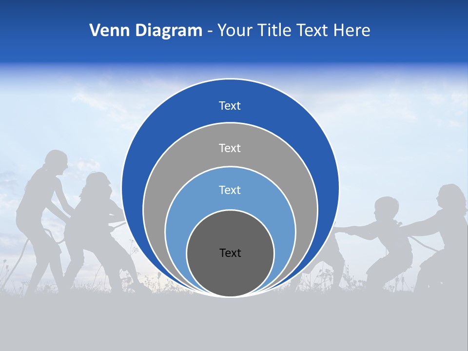 Relax Tropical Swimming PowerPoint Template