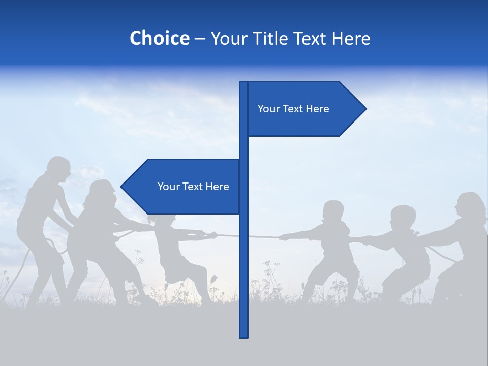 Relax Tropical Swimming PowerPoint Template