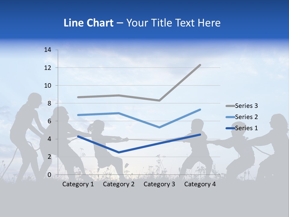 Relax Tropical Swimming PowerPoint Template