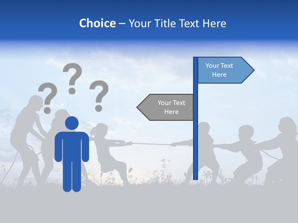 Relax Tropical Swimming PowerPoint Template