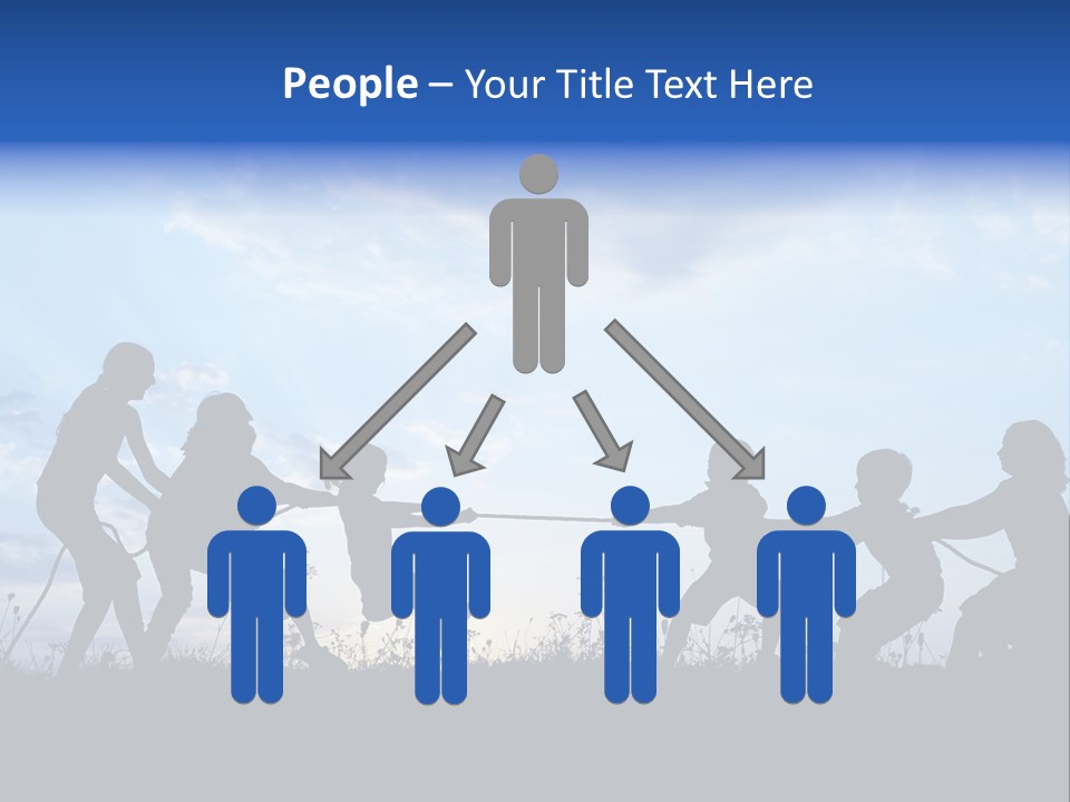 Relax Tropical Swimming PowerPoint Template