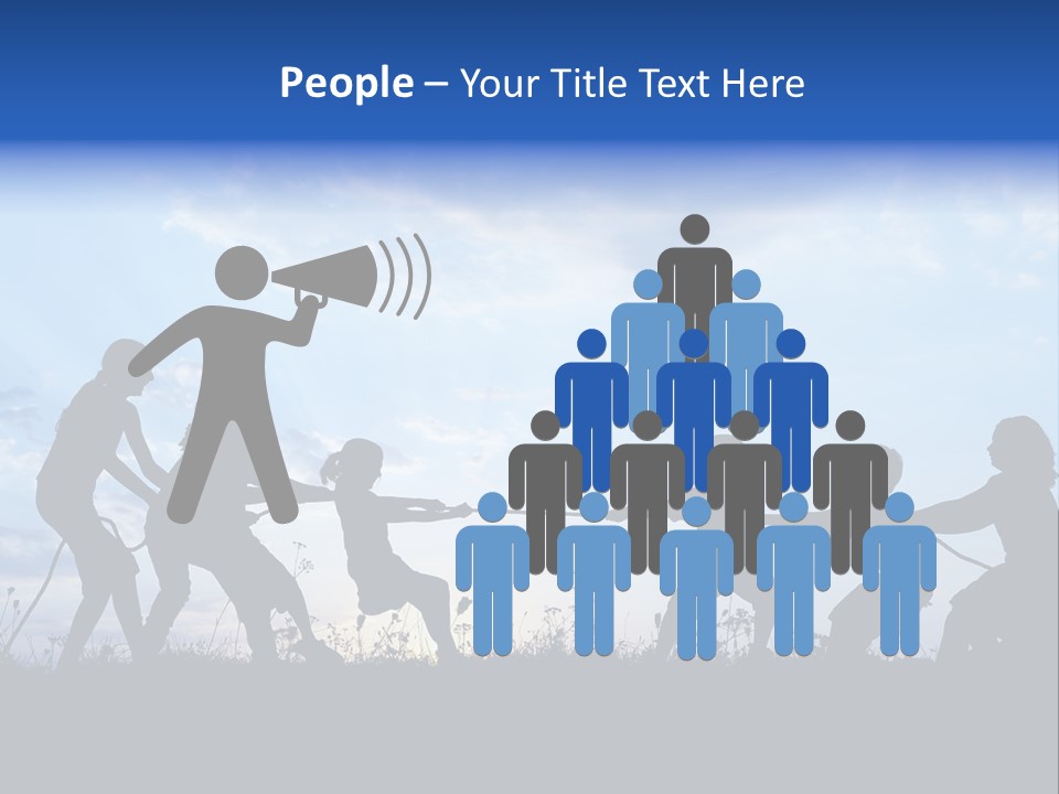 Relax Tropical Swimming PowerPoint Template