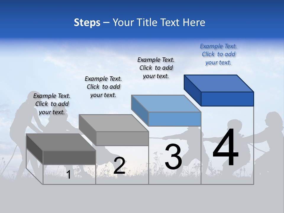 Relax Tropical Swimming PowerPoint Template