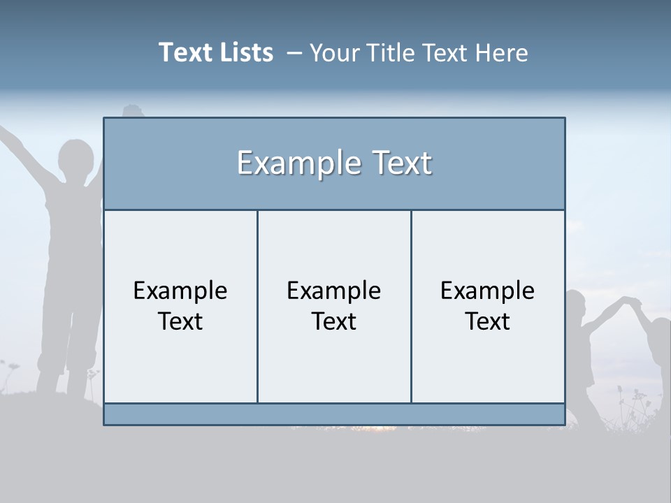 Pleasure Health Leisure PowerPoint Template