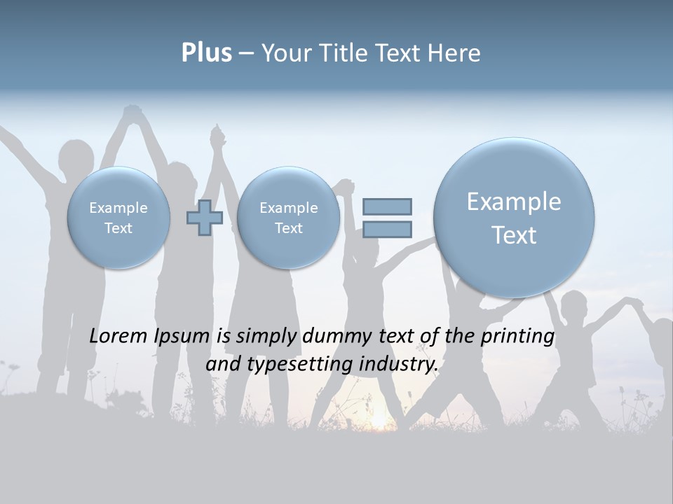 Pleasure Health Leisure PowerPoint Template