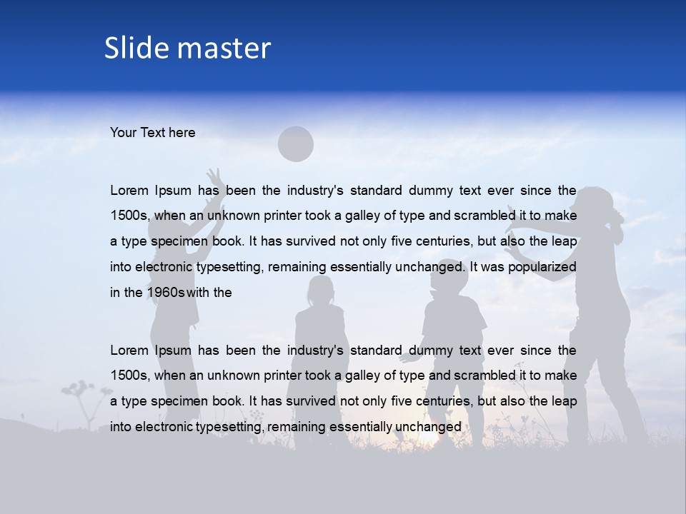 Tropical Dream Activity PowerPoint Template