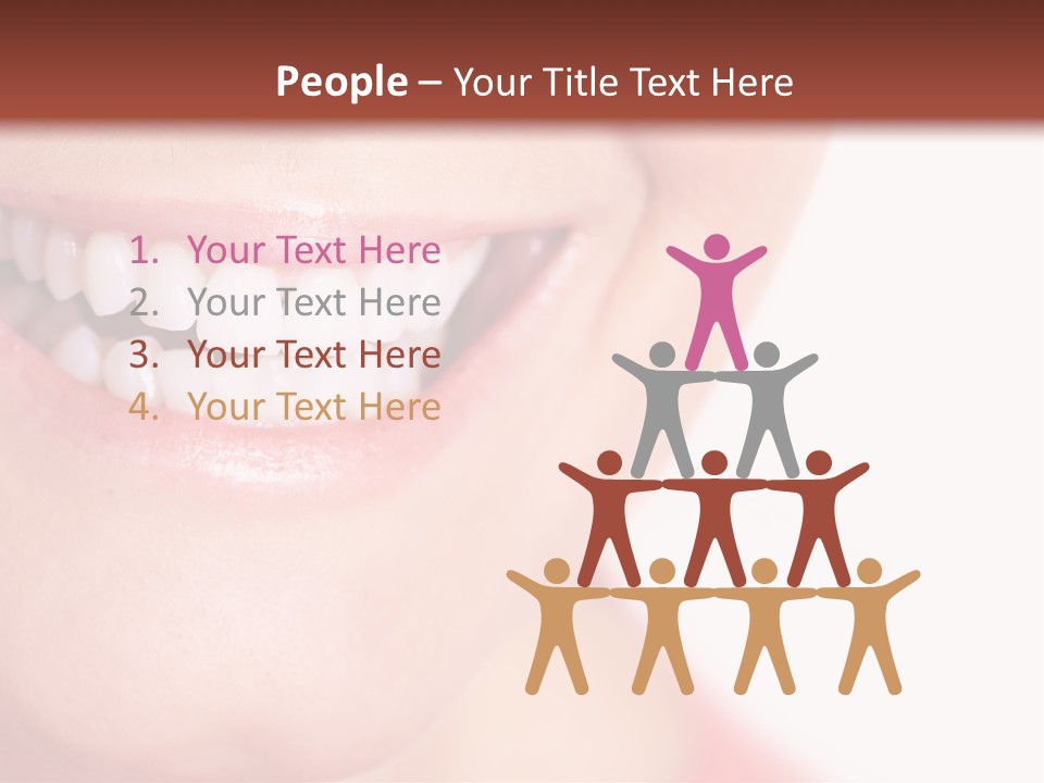 People Style Happy PowerPoint Template