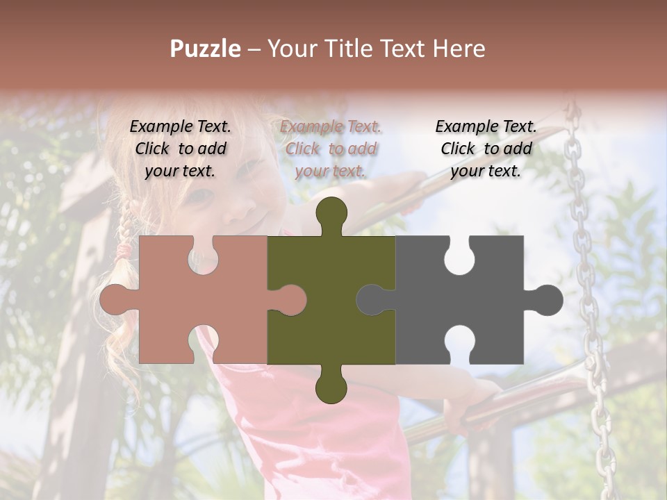 Cute Joy Youth PowerPoint Template