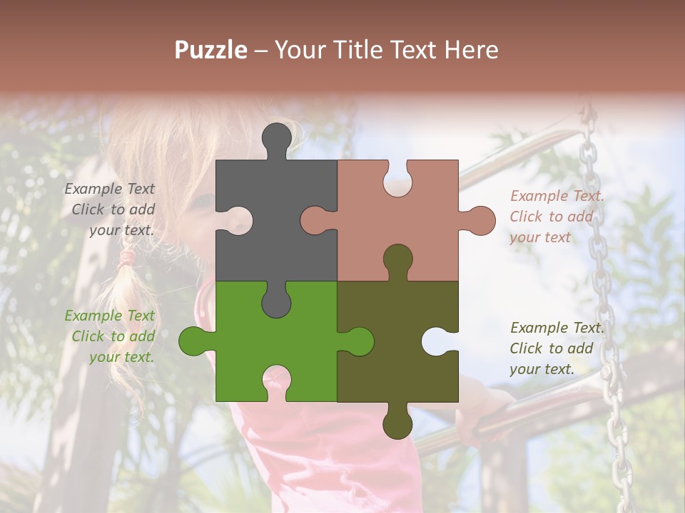 Cute Joy Youth PowerPoint Template