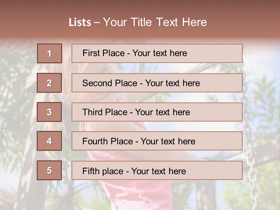 Cute Joy Youth PowerPoint Template