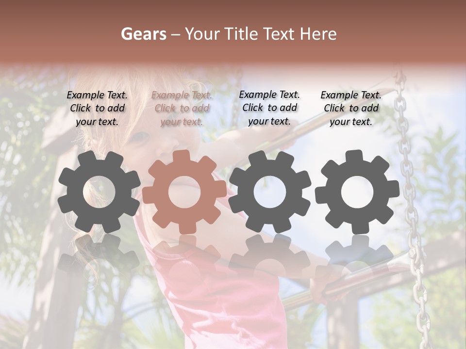 Cute Joy Youth PowerPoint Template