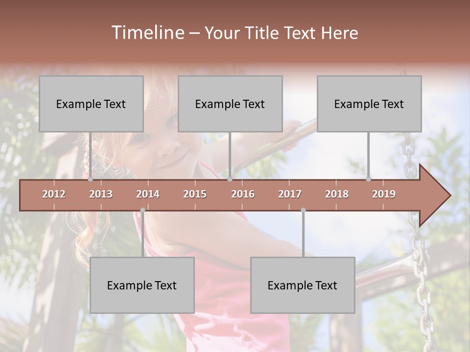 Cute Joy Youth PowerPoint Template