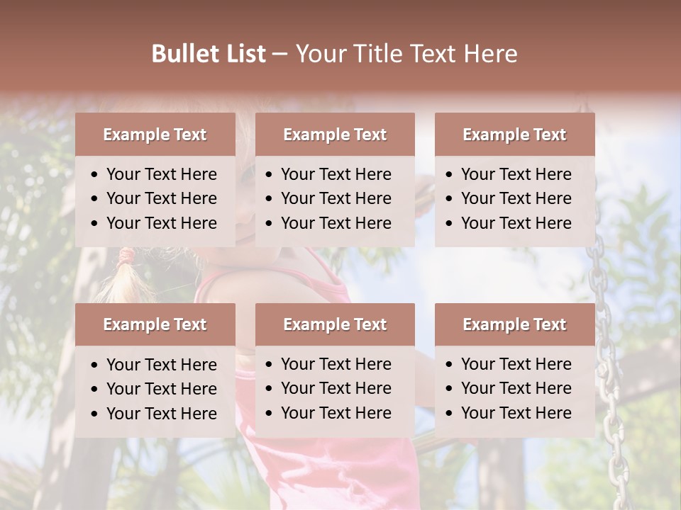 Cute Joy Youth PowerPoint Template