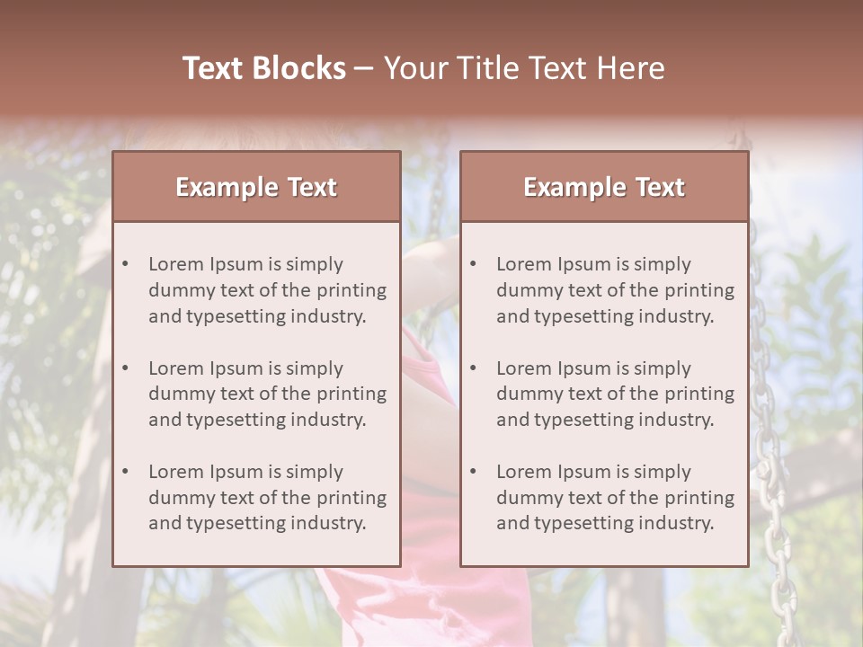 Cute Joy Youth PowerPoint Template