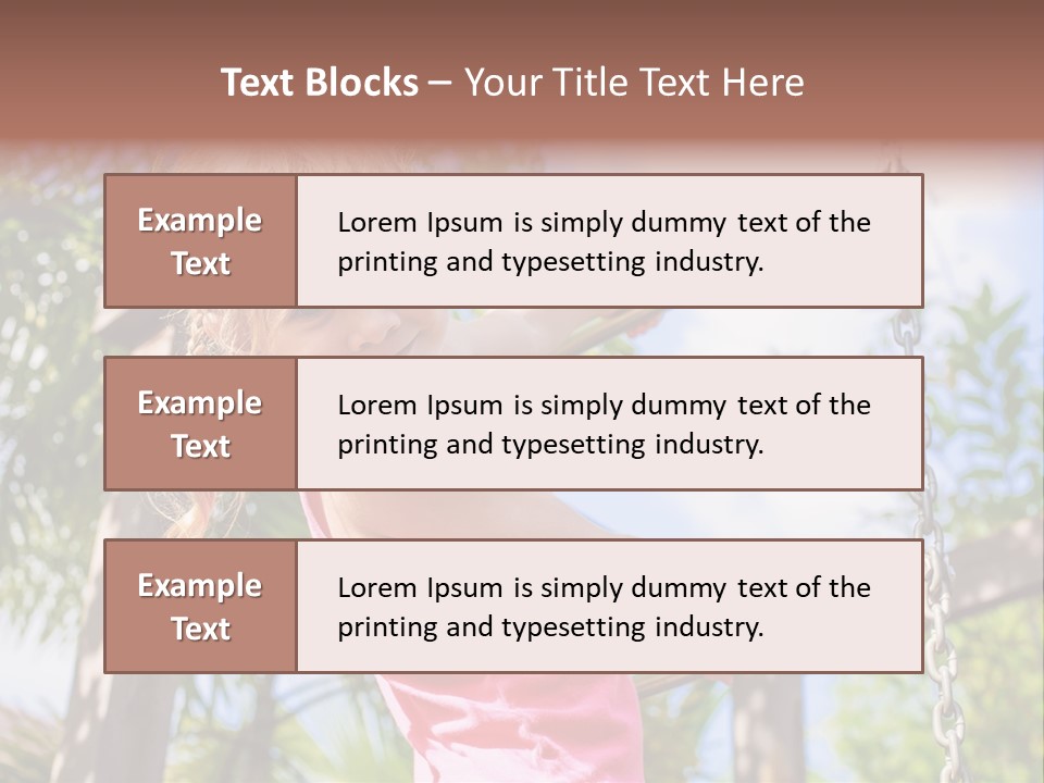 Cute Joy Youth PowerPoint Template