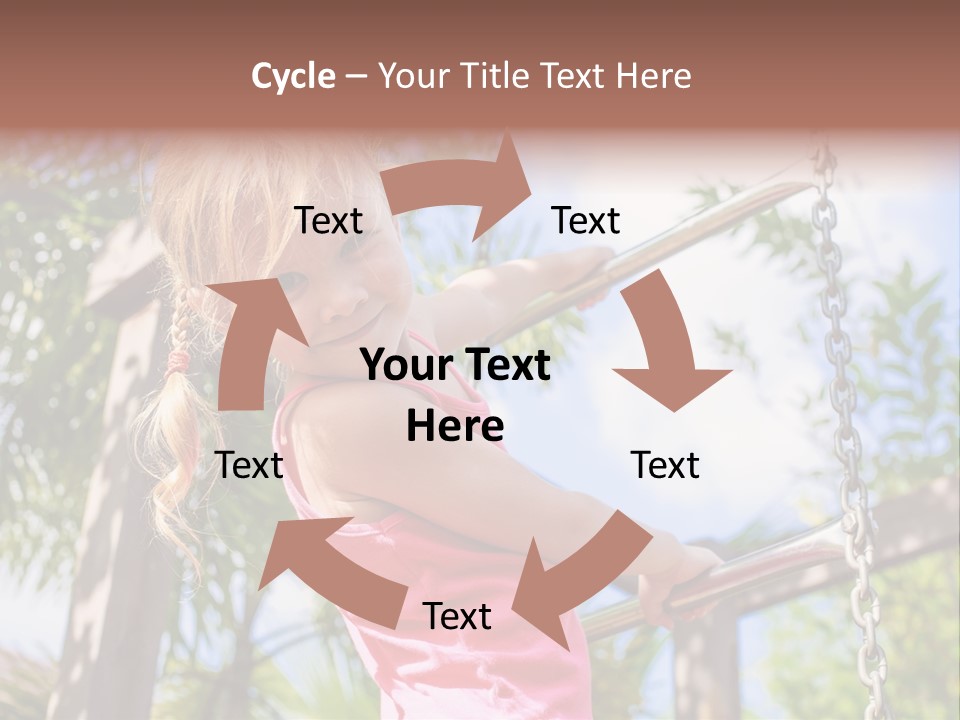 Cute Joy Youth PowerPoint Template