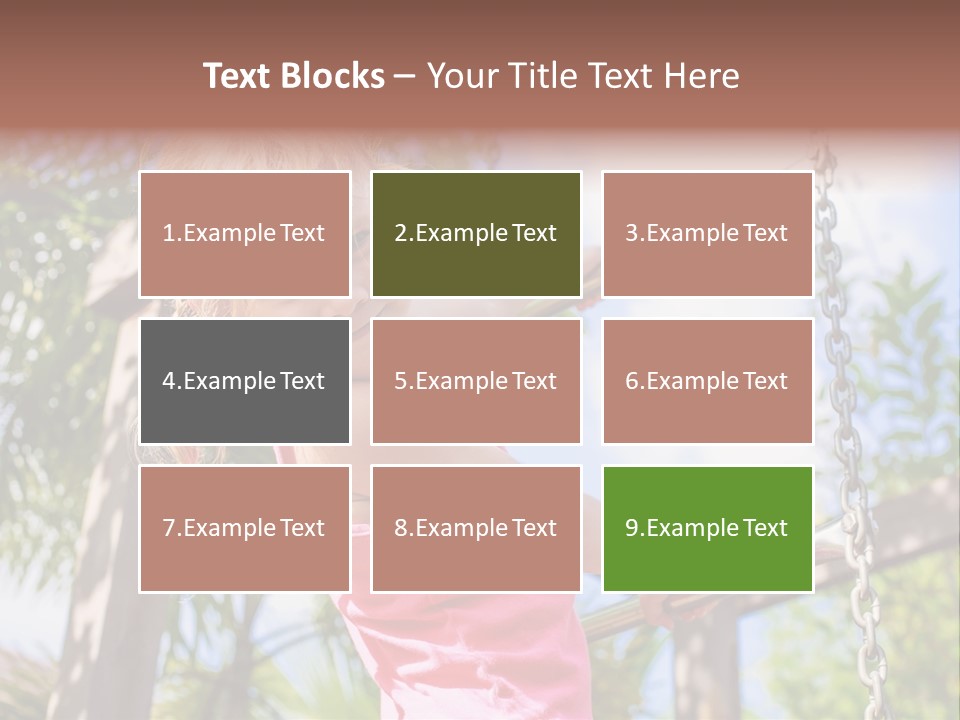 Cute Joy Youth PowerPoint Template