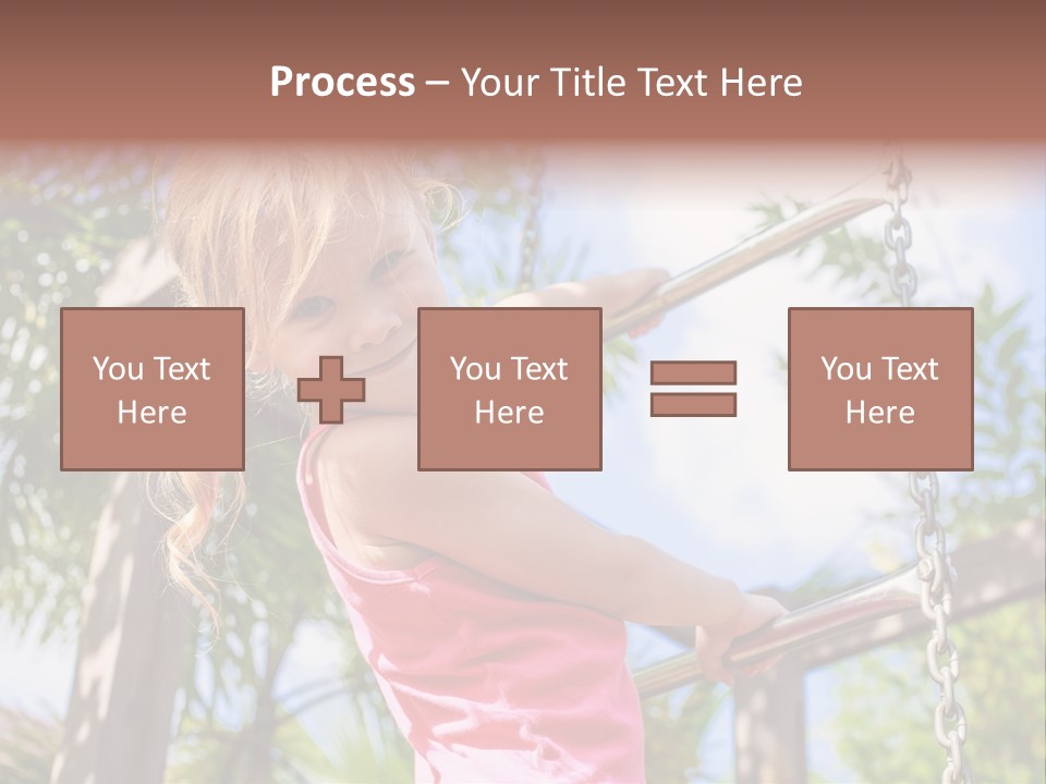 Cute Joy Youth PowerPoint Template