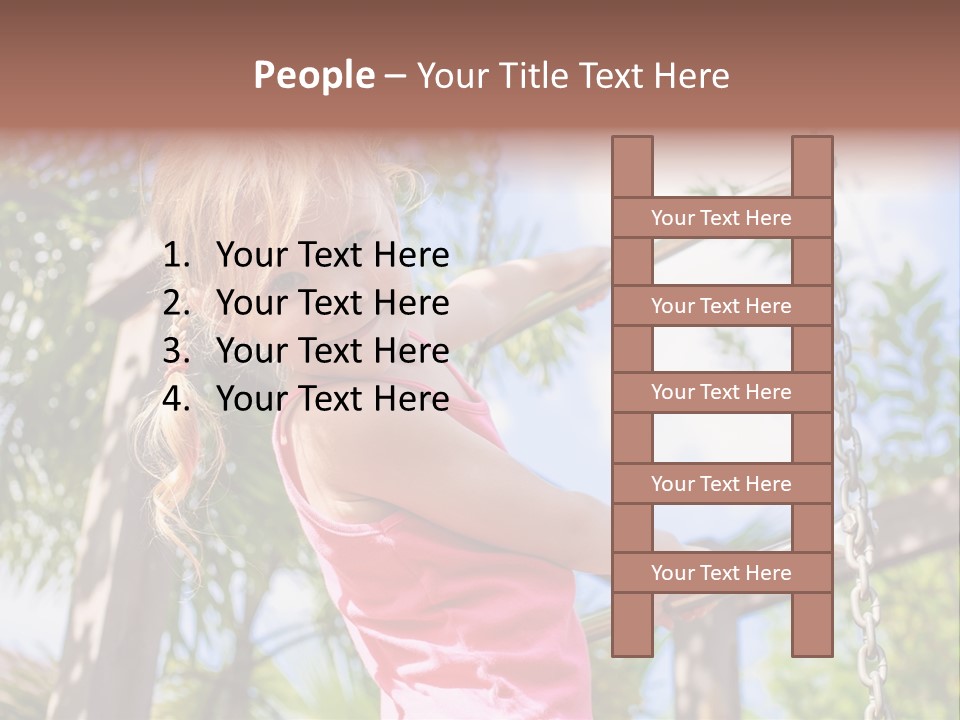 Cute Joy Youth PowerPoint Template