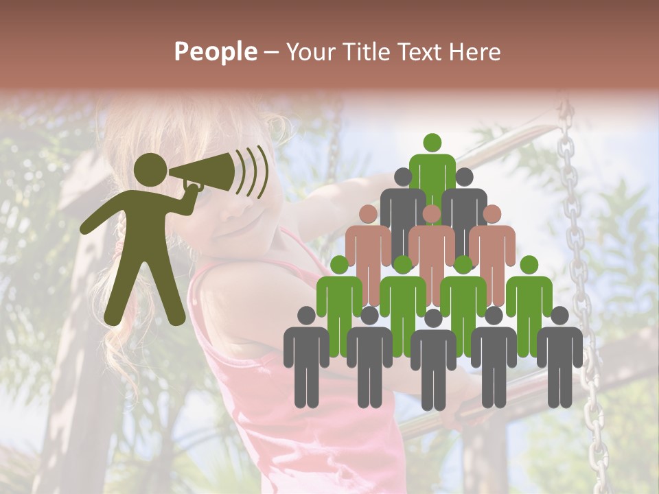 Cute Joy Youth PowerPoint Template