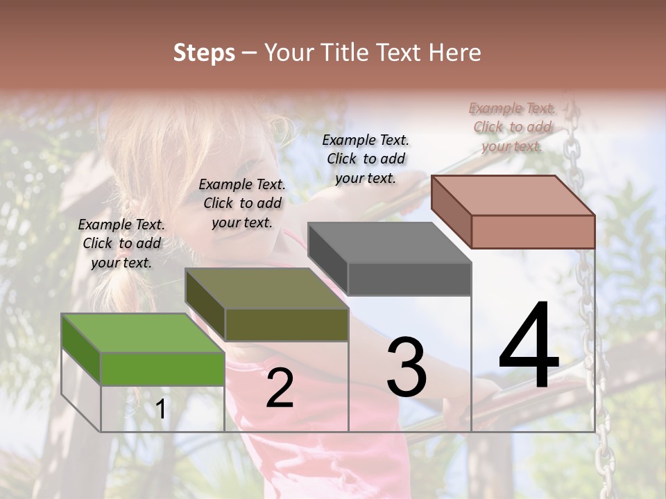 Cute Joy Youth PowerPoint Template