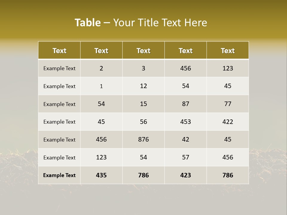 Plant Spring Environmental PowerPoint Template