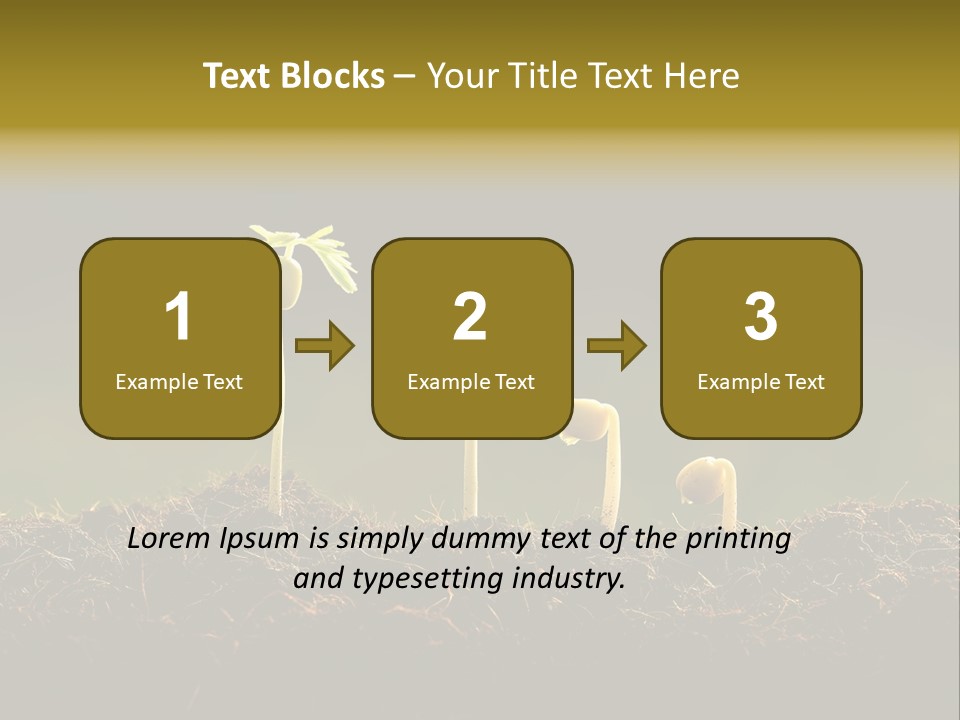 Plant Spring Environmental PowerPoint Template