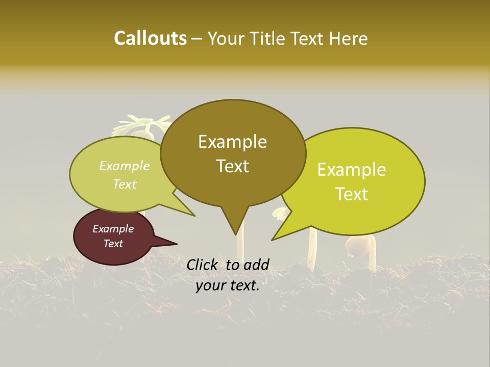 Plant Spring Environmental PowerPoint Template