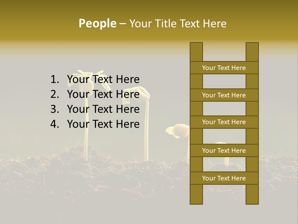 Plant Spring Environmental PowerPoint Template