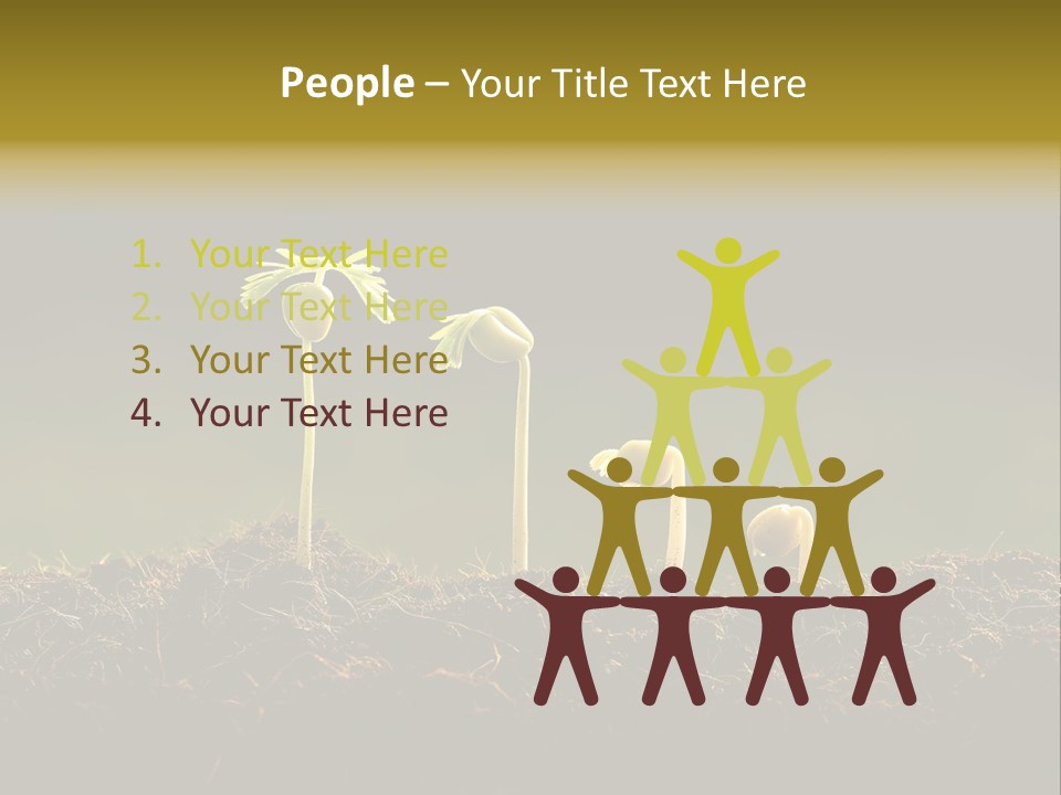 Plant Spring Environmental PowerPoint Template