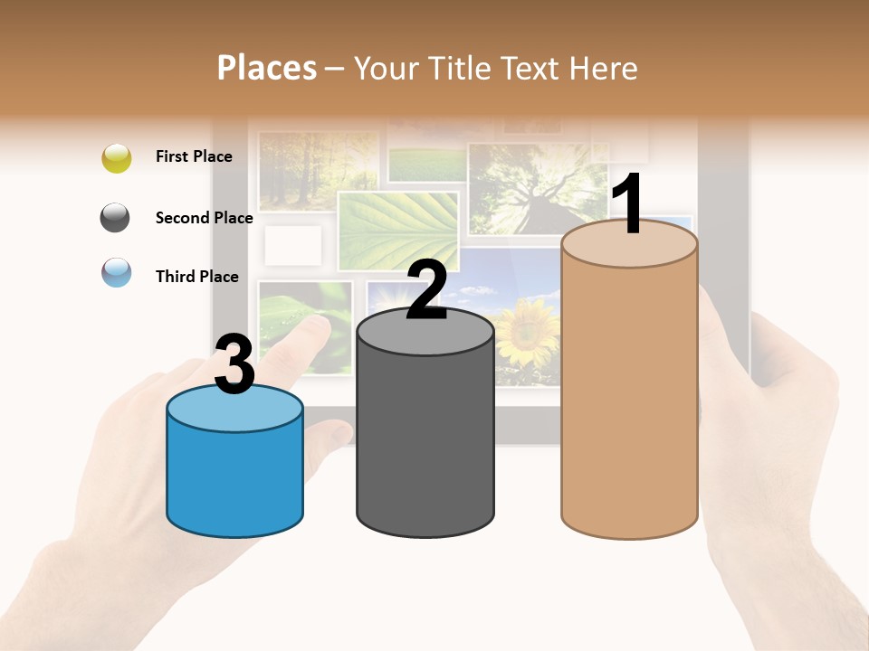 Multimedia Photo Cards PowerPoint Template