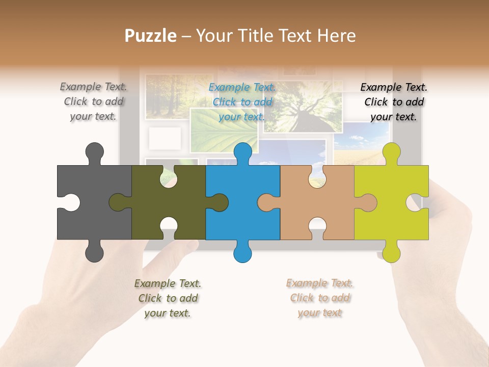 Multimedia Photo Cards PowerPoint Template