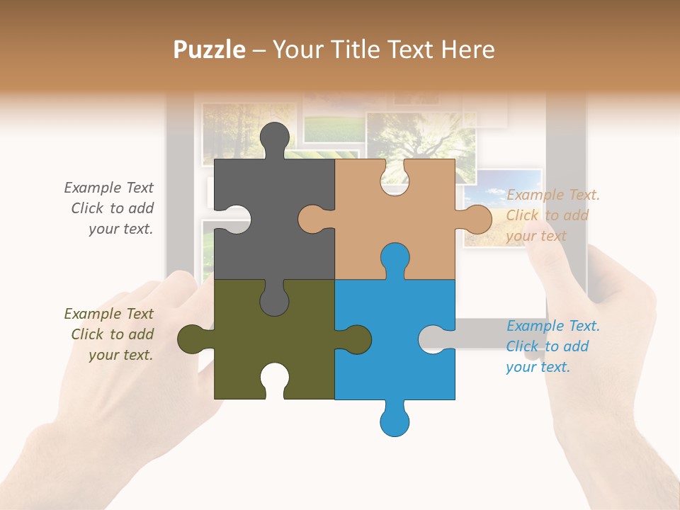 Multimedia Photo Cards PowerPoint Template