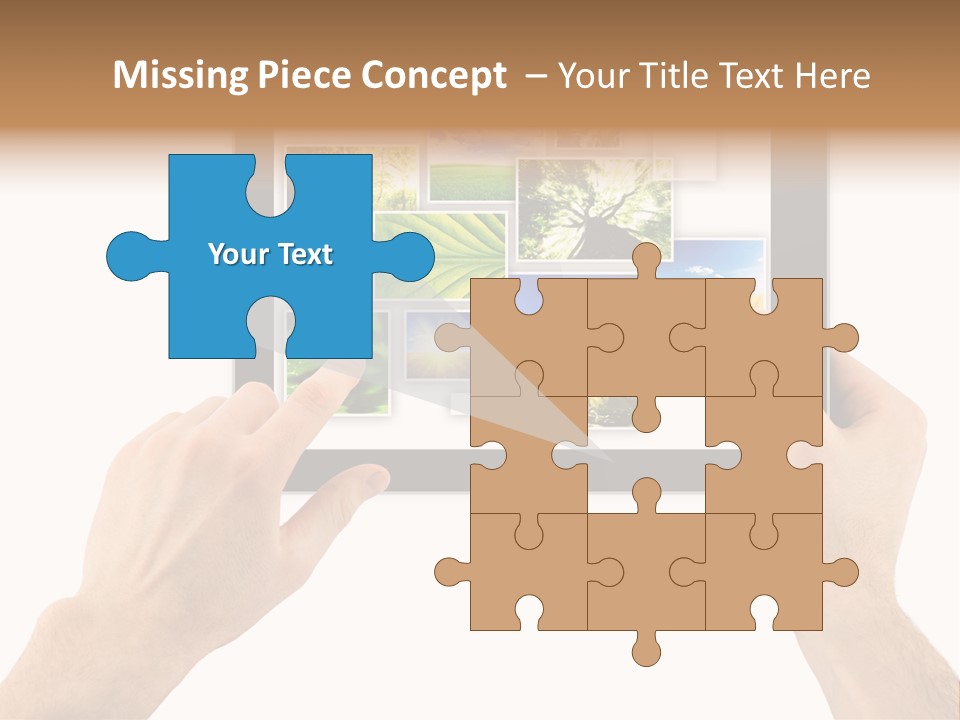 Multimedia Photo Cards PowerPoint Template