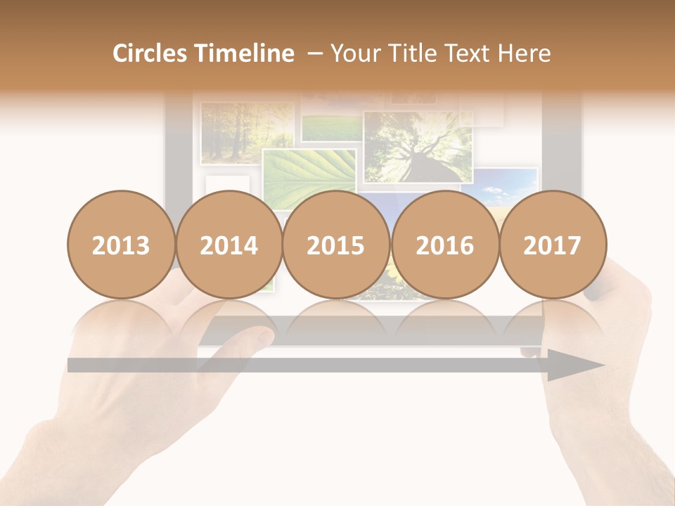 Multimedia Photo Cards PowerPoint Template