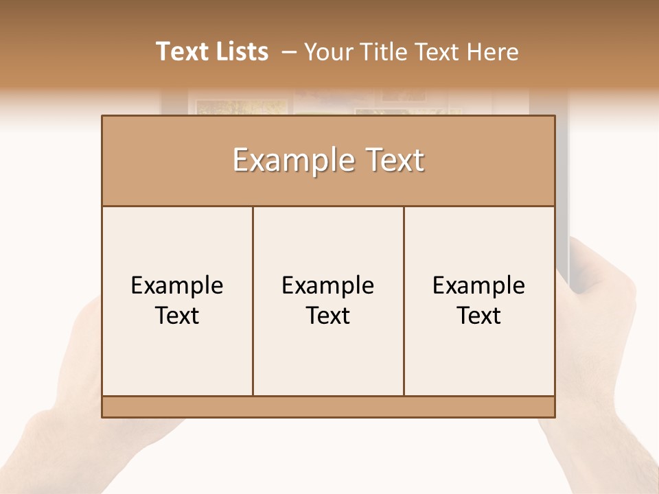 Multimedia Photo Cards PowerPoint Template
