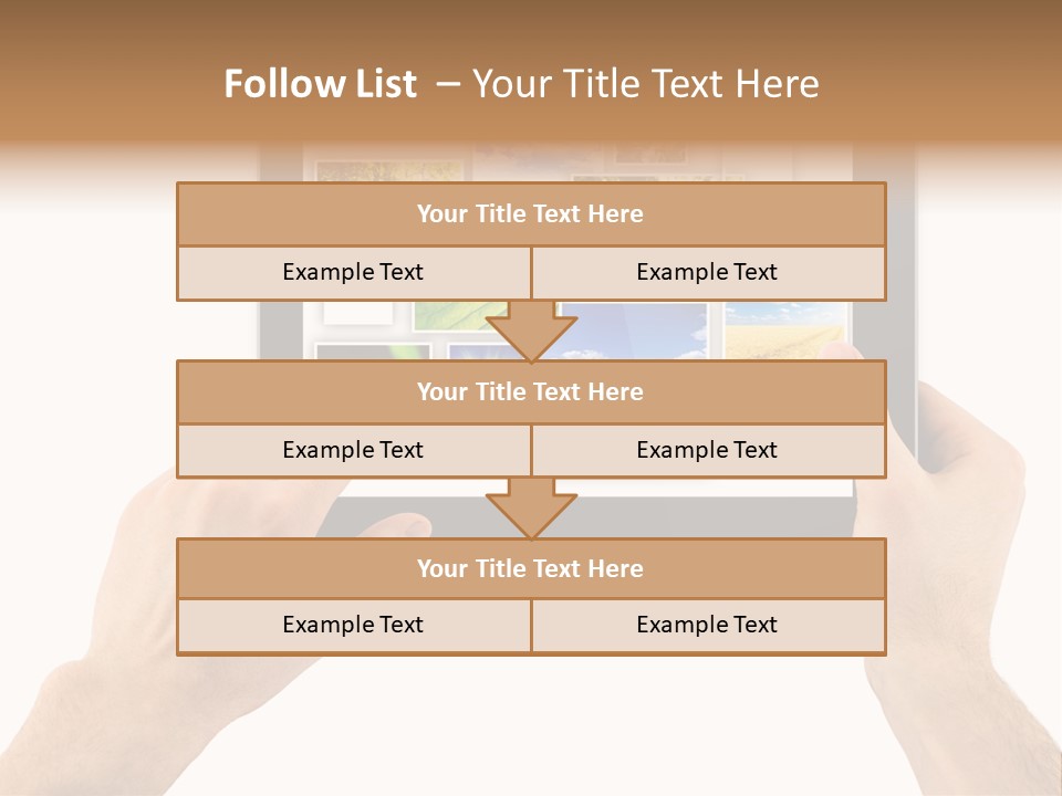 Multimedia Photo Cards PowerPoint Template
